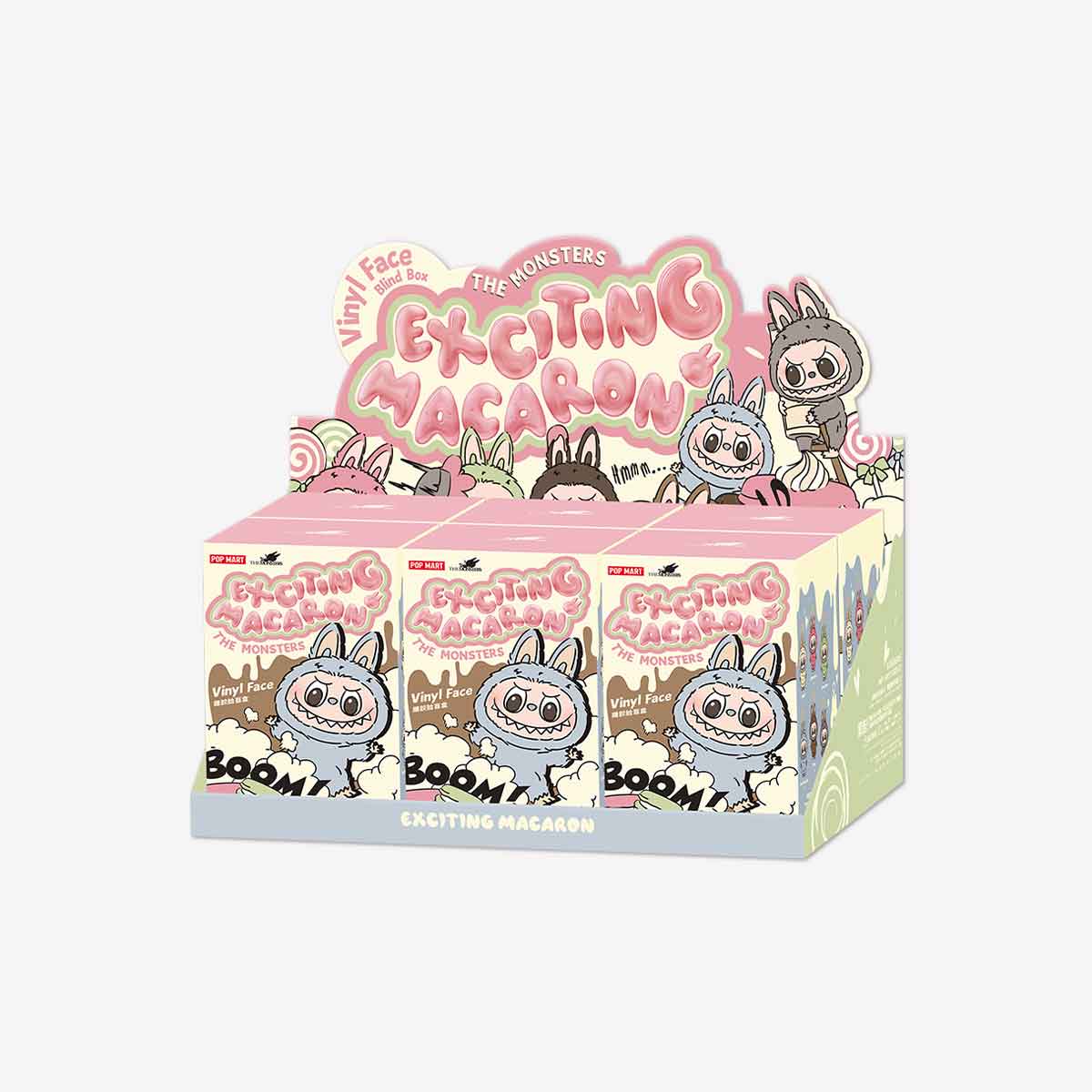 Hele settet - THE MONSTERS - Exciting Macaron Vinyl Face Blind Box