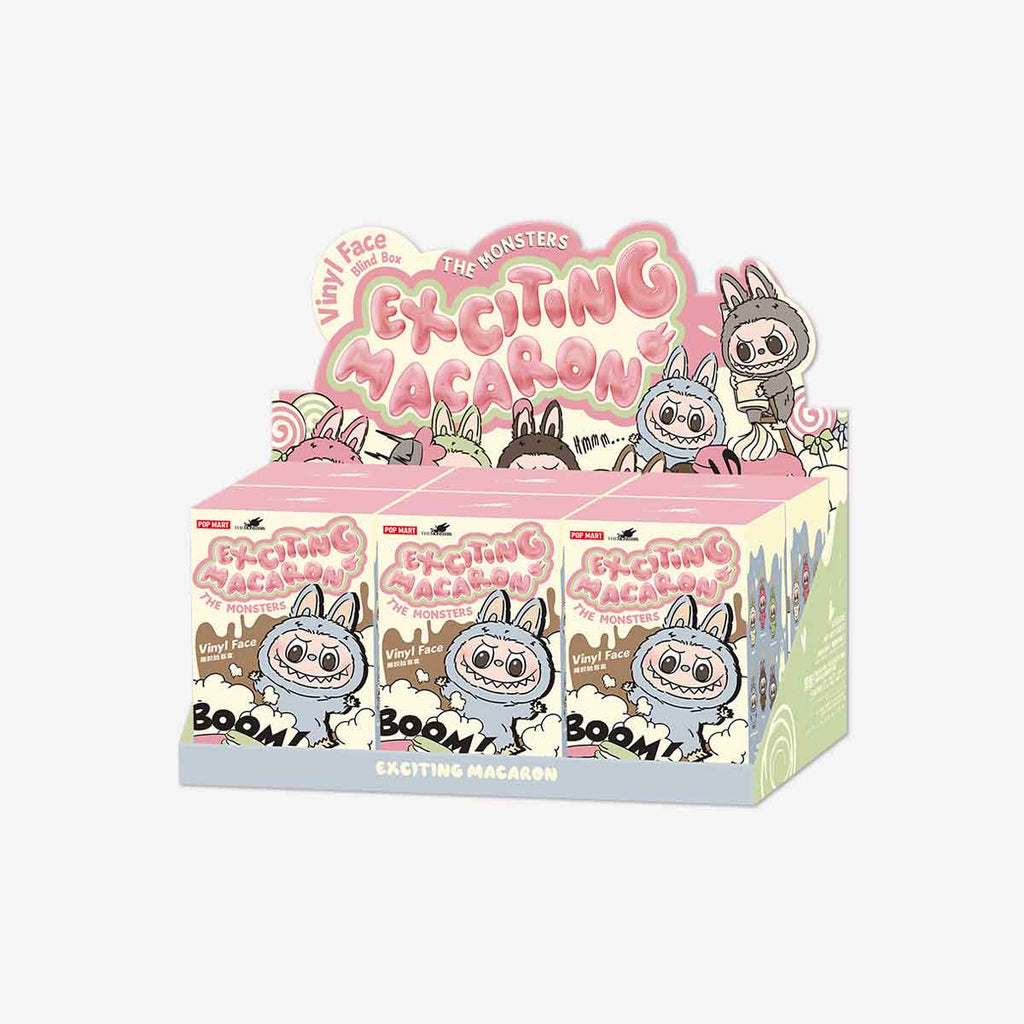 Hele settet - THE MONSTERS - Exciting Macaron Vinyl Face Blind Box