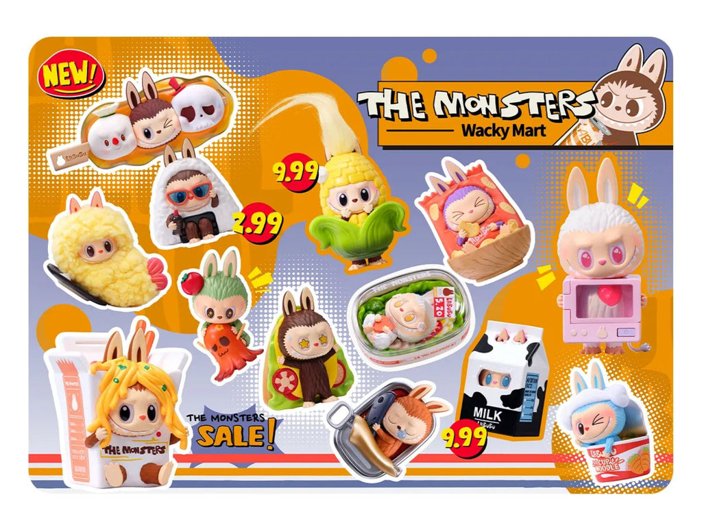 THE MONSTERS Wacky Mart Series Figures