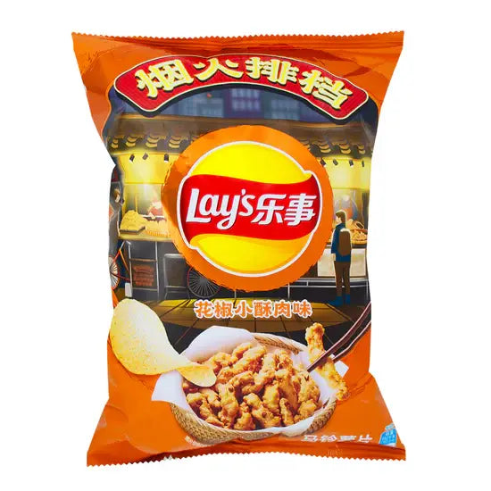 LAY’S SICHUAN PEPPERCORN CRISPY MEAT FLAVOR 70g