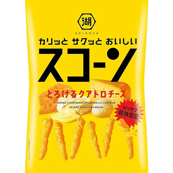 KOIKEYA SCORN MELTED QUATTRO CHEESE 81g (JPY)
